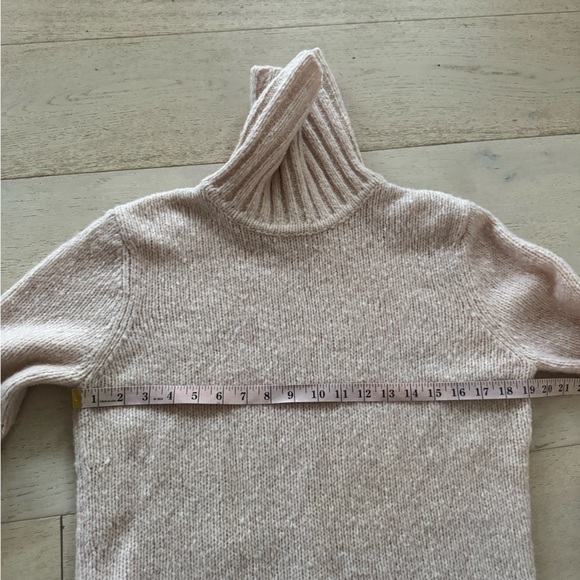 Lauren Ralph Lauren Merino Wool Turtleneck Sweater pink L - Picture 5 of 7